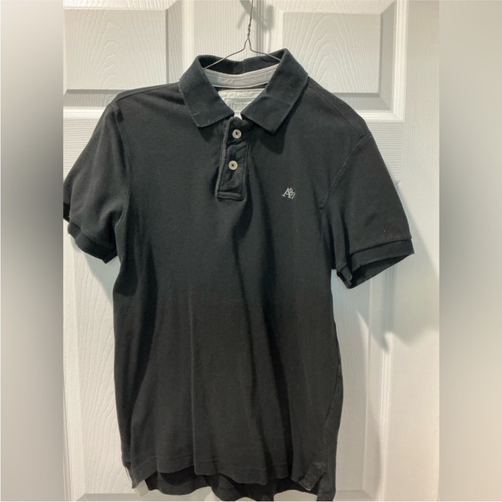 Aeropostale Charcoal Polo Shirt
